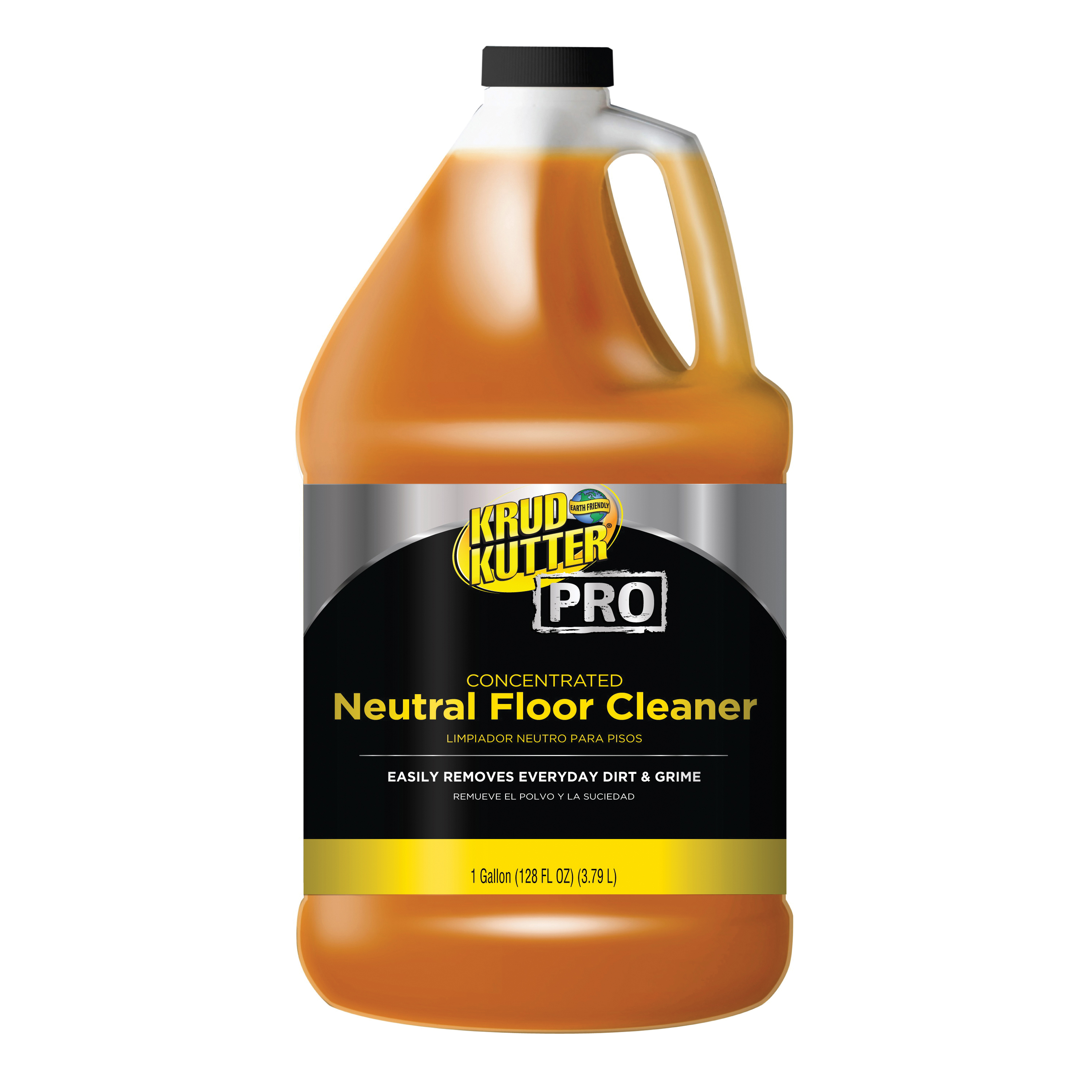 Krud Kutter Pro 352240 Neutral Floor Cleaner, 1 gal Bottle, Liquid Form, Pine Odor/Scent