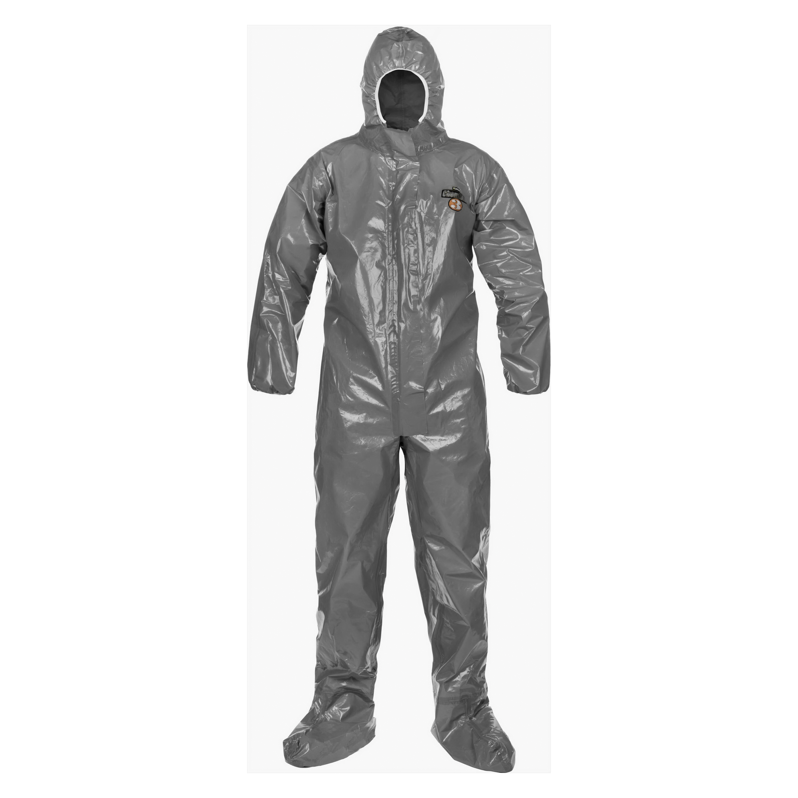 Lakeland ChemMax 3 C3T151-2X Coverall, 2XL, Medium Gray, Polypropylene Non-Woven