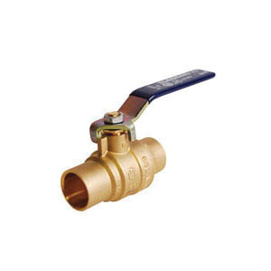 LEGEND 101-423NL S-2000NL Ball Valve, 1/2 in Nominal, C End Style, Forged Brass Body, Full Port, PTFE/EPDM Rubber Softgoods, Import
