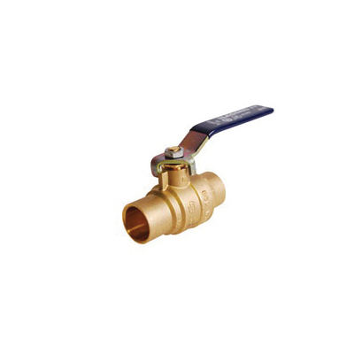LEGEND 101-427NL S-2000NL Ball Valve, 1-1/2 in Nominal, C End Style, Forged Brass Body, Full Port, PTFE/EPDM Rubber Softgoods, Import