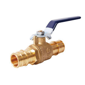 LEGEND 101-543NL T-1960NL Ball Valve, 1/2 in Nominal, PEX End Style, Brass Body, Full Port, EPDM/NBR Rubber Softgoods, Import