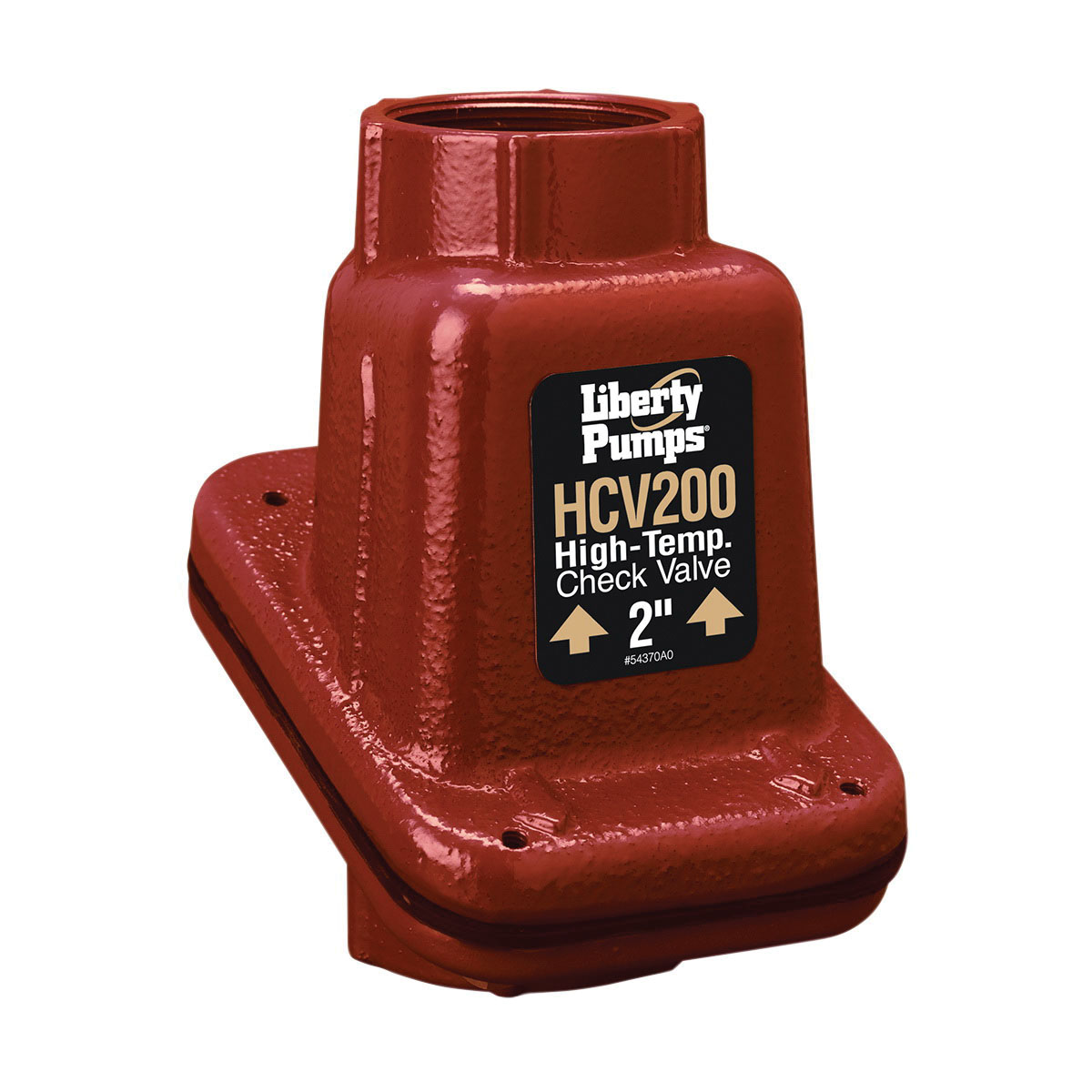 Liberty Pumps HCV200 Check Valve, 125 psi Pressure, 200 deg F, Import