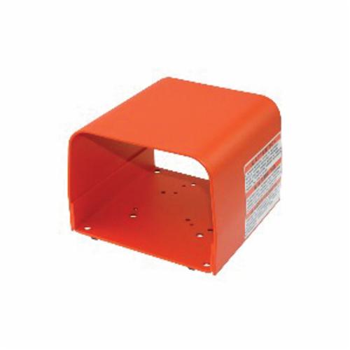 LINEMASTER Robust steel 522-B14 Foot Switch Guard, 11 in L x 6-1/4 in W x 6 in D, For Use With Linemaster General Purpose and Light Duty Footswitch, Steel