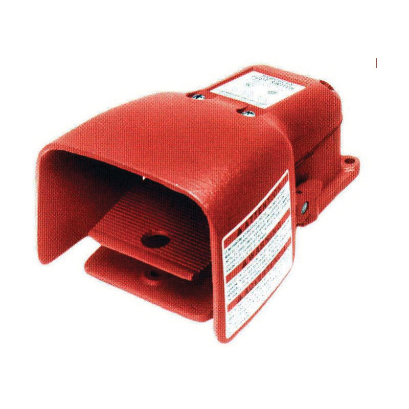 LINEMASTER Hercules 531-SWHO Heavy Duty Foot Switch, 125/250 VAC, 20 A, 1 hp, 1 Poles