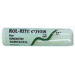 Linzer RR975-9 RR975 2-Ply Paint Roller Cover, 3/8 in Nap, 9 in L, Knit Fabric/Polypropylene, Rough