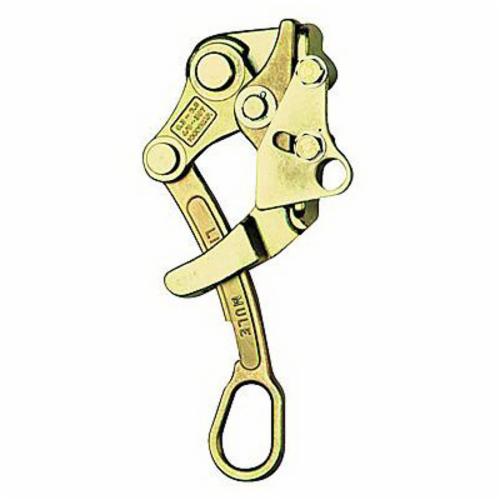 Little Mule 04453W Parallel Jaw Spring Loaded Wire Grip, 5000 lb Load, 0.18 to 0.6 in Cable, Forged Steel