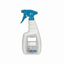 LPS DETEX 57928 Empty Trigger Bottle, 28 oz Capacity, Metal Detectable Plastic, White/Red/Teal