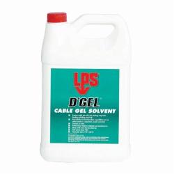 LPS 61201 D'Gel Cable Gel Solvent, 1 gal Can, Orange Odor/Scent, Clear Water White, Liquid Form