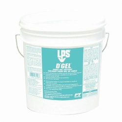 LPS 61296 D'Gel Cable Gel Solvent, 3 qt Pail, Orange Odor/Scent, Clear Water White, Liquid Form