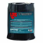 LPS 61405 PF Solvent Industrial Degreaser, 5 gal Drum, Liquid, Clear/White, Orange