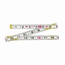 CRESCENT Lufkin 1066DLN Red End Long Engineer's Scale Rule, Graduations 10ths, 100ths, 6 ft L, Wood