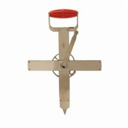 CRESCENT Lufkin 31300N Replacement Open Reel Tape Frame Assembly, Polished Chrome, For Use With 1/4 in W x 100 ft L Tape Measure, 4-Arm, Steel