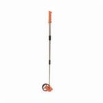 CRESCENT Lufkin PSMW18N Pro Series Measuring Wheel, 9999.9 ft Measuring, 4 in Dia Wheel, Telescoping Handle, 21 to 42 in OAL