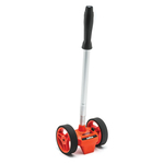 CRESCENT Lufkin PSMW28CL Compact Measuring Wheel, 9999 ft Measuring, 4 in Dia Wheel, 1 ft Wheel Circumference, Telescoping/Pistol Grip Handle, 20.28 in OAL