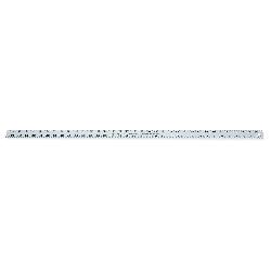 CRESCENT Lufkin T1260N Yardstick, Graduations 1/16 in, 3 ft L, Aluminum