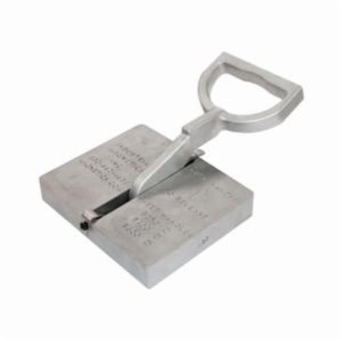 MAG-MATE B250 Magnetic Sheet Handler, 125 lb Load, 6-1/8 in L, Ceramic, D-Handle Handle