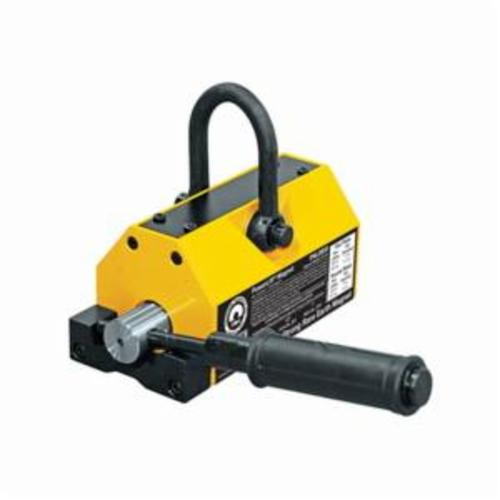 MAG-MATE PowerLift PNL0800 Permanent Rare Earth Lifting Magnet, 800 lb Load, 7-7/8 in L x 8-7/8 in H, Locking On/Off Magnet Activation, Neodymium, 8 in L Handle