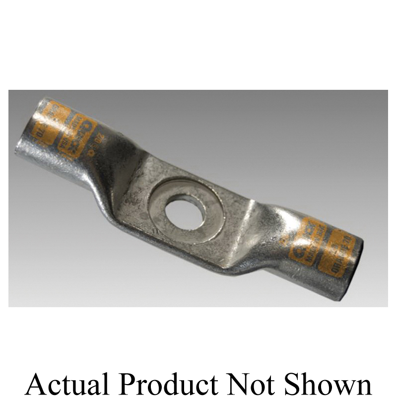 MagnaLug 102660-005 Retro Fit Dual Cable Lug, 3/8 in Stud, Copper Connection, 1/0 AWG