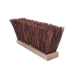 Magnolia Brush 1516-P Street Broom, 6-1/4 in Trim, Dyed Palmyra Stalk Bristle