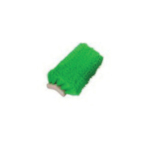 Magnolia Brush 186-G Bi-Level Scrub Vehicle Wash Brush, 10 in L Block, 2 in L Stiff Plastic Trim