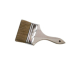 Magnolia Brush 231 Low Cost Chip Brush, 1 in W x 1-1/2 in L Trim White Bristle Brush, Wood Handle