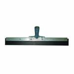 Magnolia Brush 4124-TP Non-Sparking Floor and Driveway Squeegee, 24 in W, Rubber Blade, Straight Blade Shape