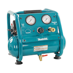 Makita AC001 Ultra-Compact Peak Air Compressor, 0.45 cfm Flow Rate, 1 hp, 125 psi Pressure, 1 gal
