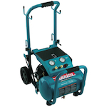 Makita MAC5200 Air Compressor, 6.5 cfm Flow Rate, 3 hp, 140 psi Pressure, 5.2 gal