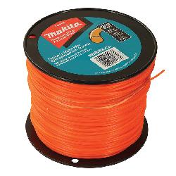 Makita T-03414 Round Standard Trimmer Line, 3 lb, Premium Co-Polymer Nylon, Orange