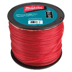 Makita T-03458 Round Standard Trimmer Line, 3 lb, Premium Co-Polymer Nylon, Red