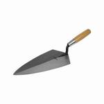 Marshalltown 10110 The Premier Line Brick Trowel, 11 in L x 5-1/2 in W, High Grade Steel Blade, Standard Wood Handle