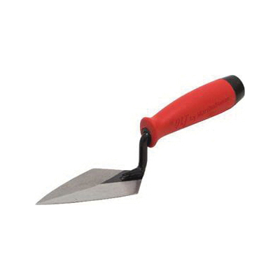 Marshalltown 10744 Pointing Trowel, 5 in L x 2-1/2 in W, Soft Grip Handle