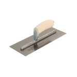 Marshalltown 13208 The Premier Line Finishing Trowel, 12 in L x 4 in W, High Carbon Steel Blade, Curved Wood Handle