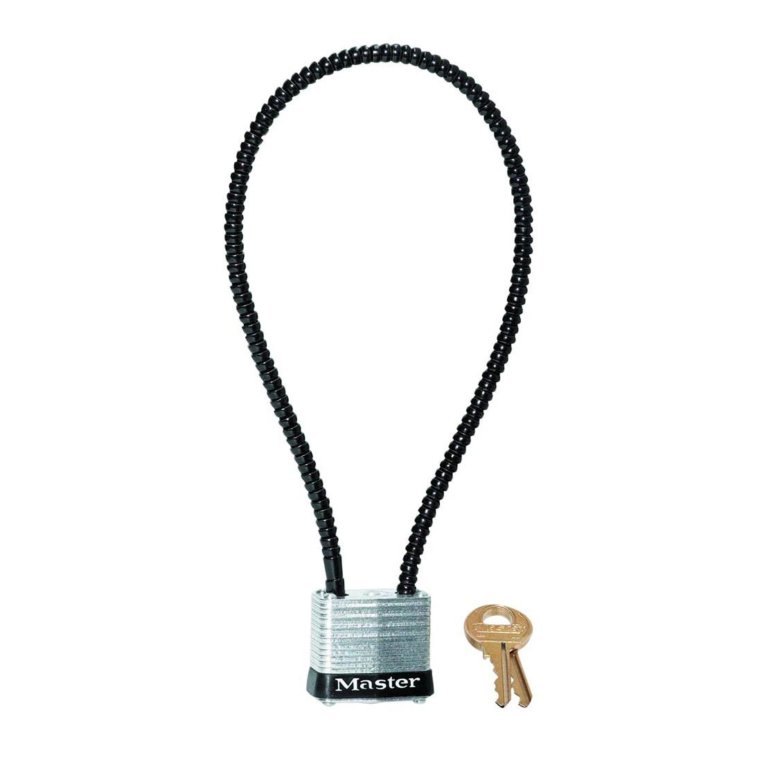 Master Lock 107KADSPT Cable Gun Lock, Braided Steel