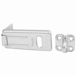 Master Lock 702D Long Hasp Lock, 2-1/2 in L, Hardened Steel