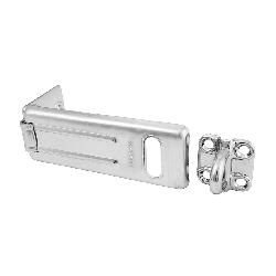Master Lock 704DPF Hasp Lock, 4-1/2 in L, Hardened Steel