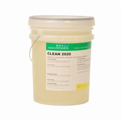 Master STAGES CLEAN2020/5G CLEAN 2020 High Performance Washing Compound, 5 gal Pail, Liquid, Pale Yellow, Mild