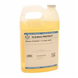 Master STAGES CLEAN2030/1 Very High Performance Cleaner/Corrosion Inhibitor, 1 gal Jug, Yellow (Concentrate)/Light Yellow (Working Solution), Liquid Form