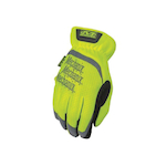 Mechanix Wear Hi-Viz FastFit SFF-91-012 High-Visibility Safety Gloves, Work, Full Finger Style, 2XL, Synthetic Leather Palm, TrekDry, Day Glow Yellow, Elastic Cuff, Tricot Lining