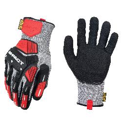 Mechanix Wear KHD-CR-008 ORHD Knit CR5A5 Cut Resistant Gloves, S/SZ 8, Nitrile/Textured Coating, Thermoplastic Rubber, Extended Knit Wrist/Slip-On Cuff, Resists: Abrasion, Cut and Puncture, ANSI Cut-Resistance Level: A5, ANSI Puncture-Resistance Level: 4