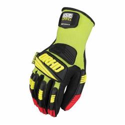 Mechanix Wear KHD-GP-008 ORHD CR3 Anti-Vibration Gloves, S/SZ 8, TPR, Knit Wrist/Slip-On Cuff, ANSI Cut-Resistance Level: 3