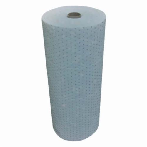 Meltblown BFMF150 3-Ply Heavyweight Absorbent Roll, 30 in W x 150 in L, 50.48 gal/bale Absorption, Fine Fiber
