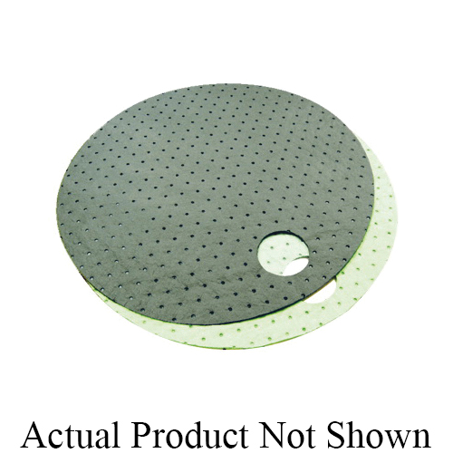 Meltblown GDT22NL 1-Ply Heavyweight Straight Drum Top Pad, 22 in L x 22 in W, 17.07 gal/bale Absorption