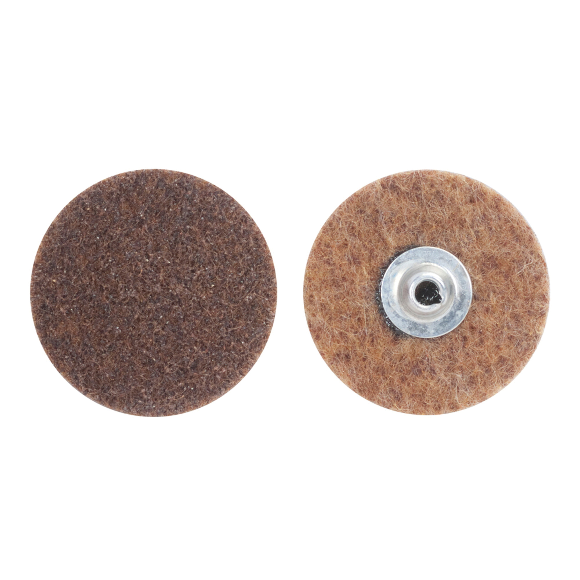 Merit 08834166287 Type XC Non-Woven Abrasive Quick-Change Disc, 2 in Dia, 50 Grit, Coarse Grade, Aluminum Oxide Abrasive, Type TS (Type II) Attachment