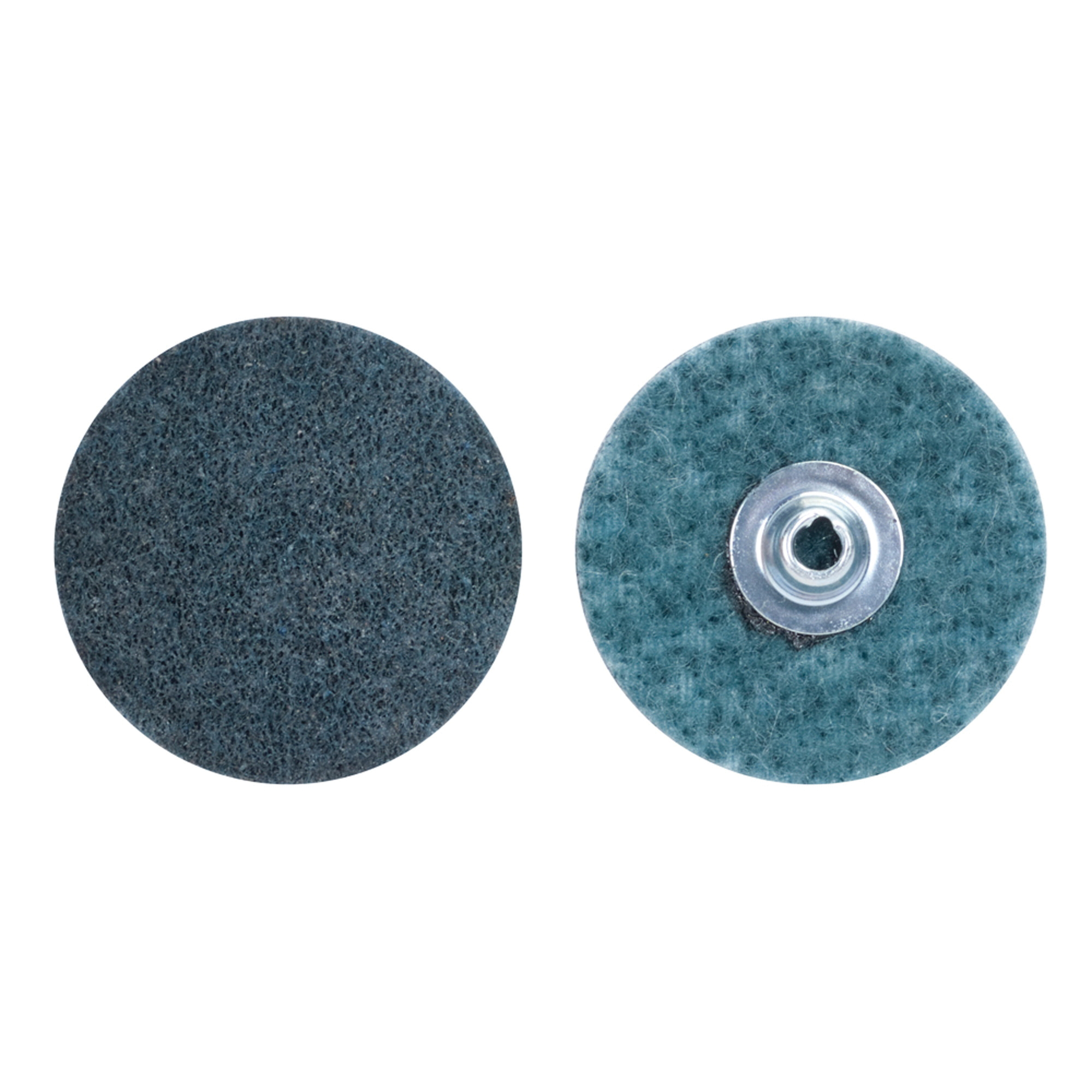 Merit 08834166321 Non-Woven Abrasive Quick-Change Disc, 3 in Dia, 150 Grit, Very Fine Grade, Aluminum Oxide Abrasive, Type TS (Type II) Attachment