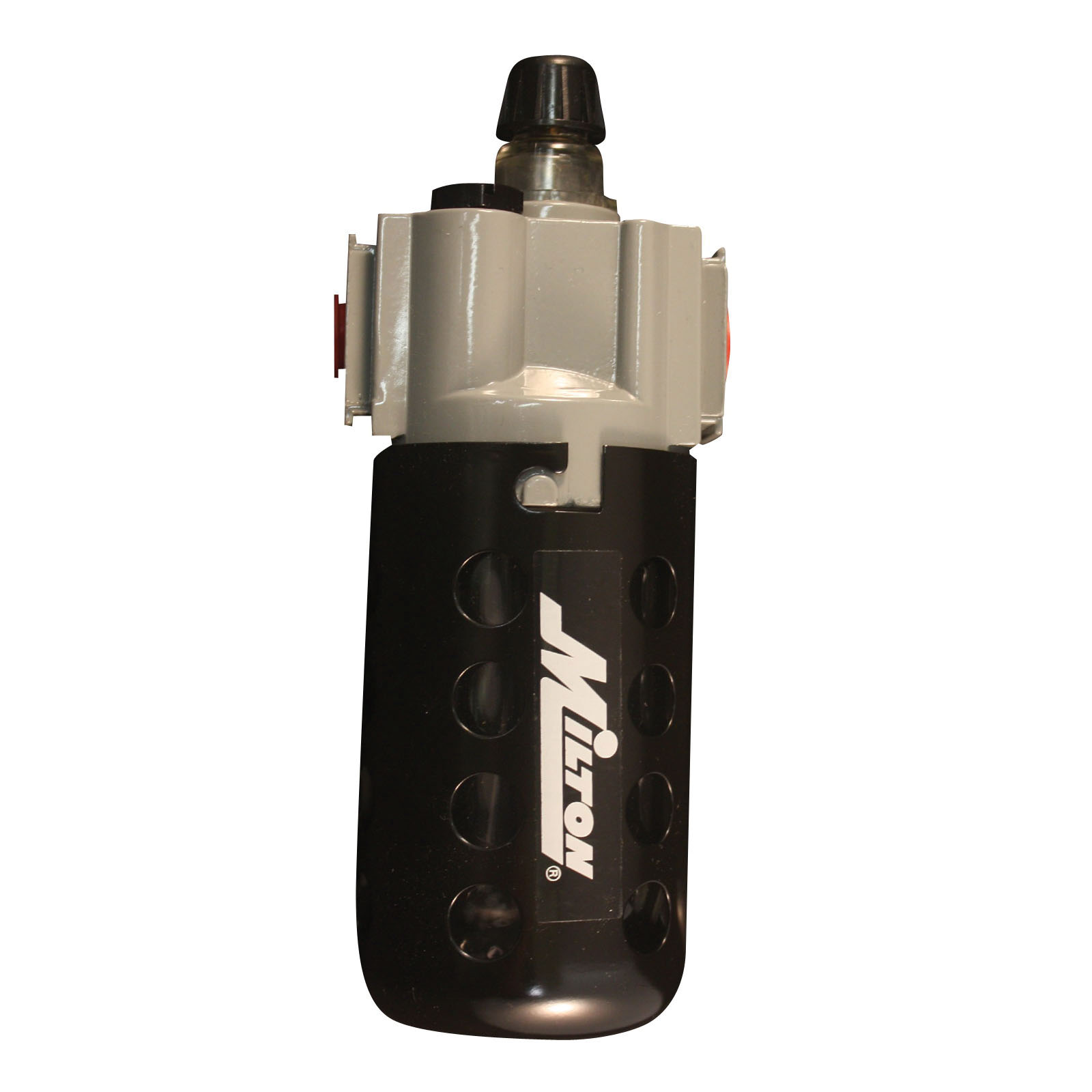 Milton 1028 1000 Precision Lubricator, 1/4 in NPT Port, 16 scfm Flow Rate, 150 psi Pressure, Polycarbonate Bowl