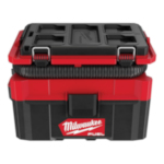 Milwaukee 0970-20 M18 FUEL PACKOUT Cordless Handheld Wet/Dry Vacuum Kit, 12 A, 2.5 gal Tank, 18 V, Polycarbonate Housing