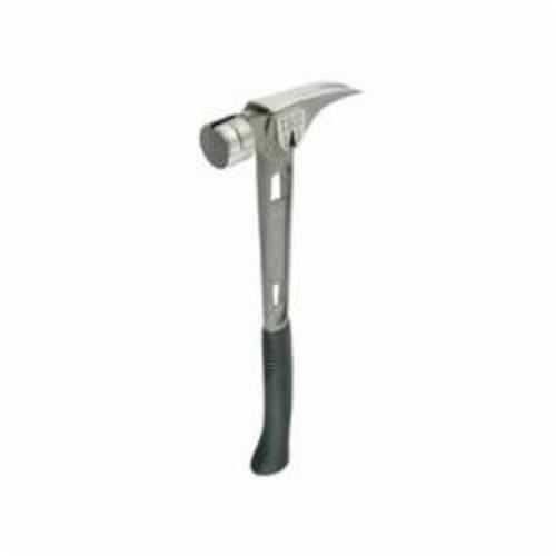 Stiletto TB15MC Heavy Duty Framing Hammer, 18 in OAL, 15 oz Titanium, Rubber Handle