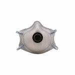 Moldex 2400N95 Disposable Particulate Respirator With Exhale Valve, M to L, Resists: Heat, Flame, Nuisance Organic Vapors and Non-Oil Based Particulates