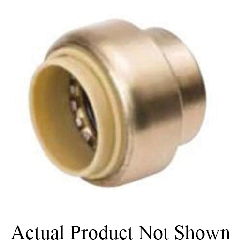 ProLine 633-003 Cap, 1/2 in Nominal, Push-Fit End Style, Brass
